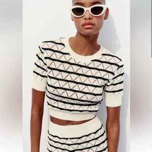 Zara knit top